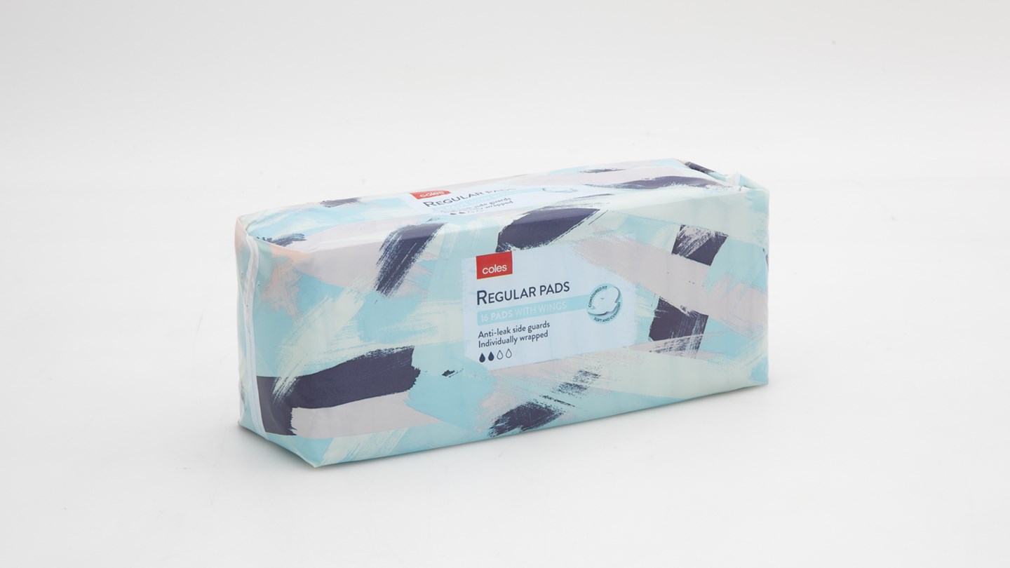 Coles Super Pads with wings Review Sanitary pad CHOICE