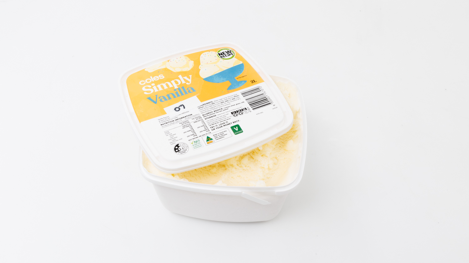 Coles Simply Vanilla