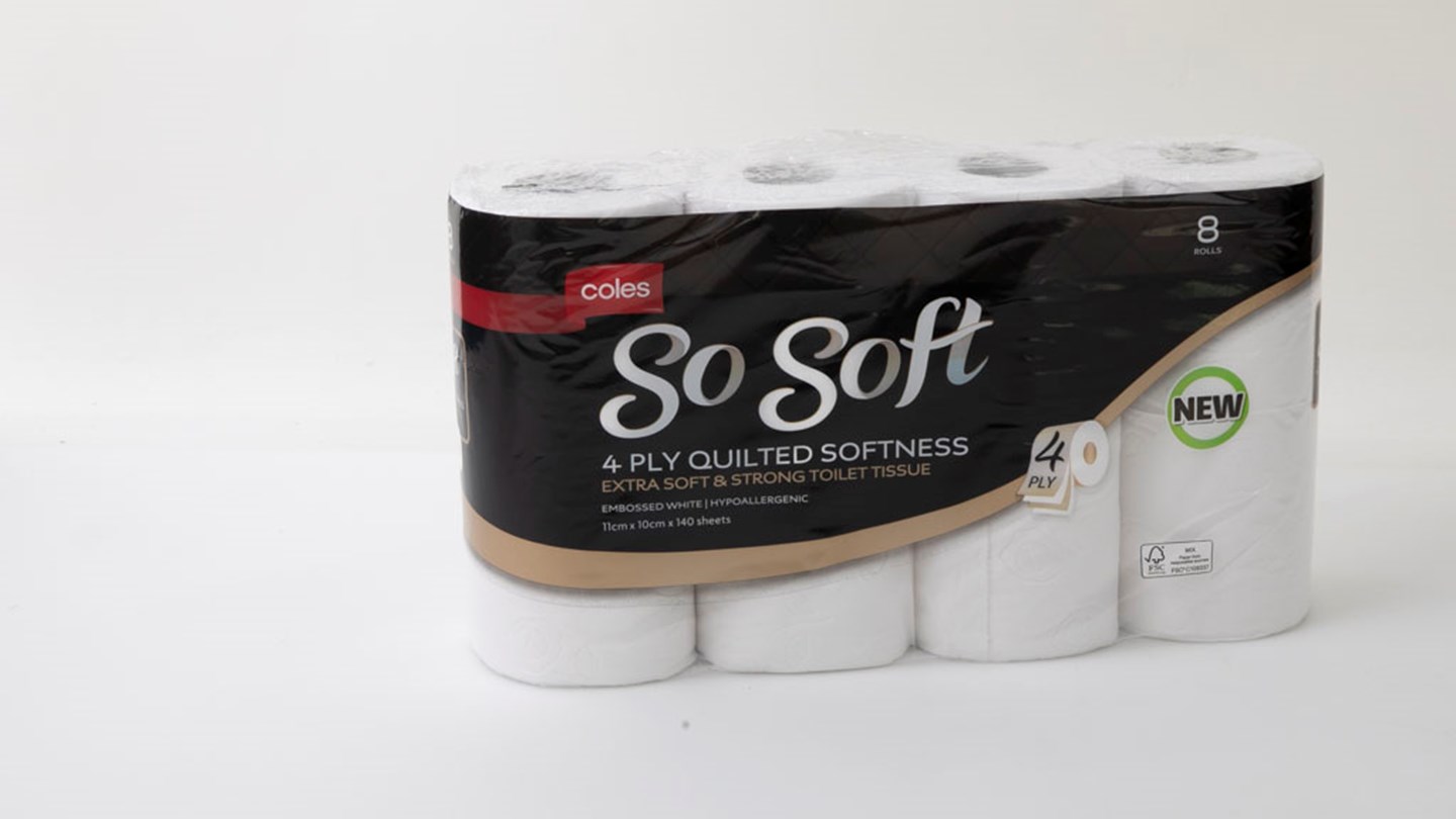 Aldi Confidence Hypoallergenic Toilet Tissue 4 Ply Quilted Softness 8