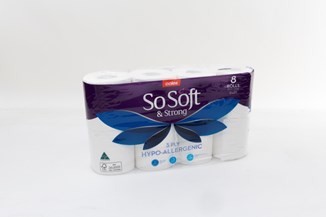 Coles So Soft & Strong 3 ply Hypo-allergenic