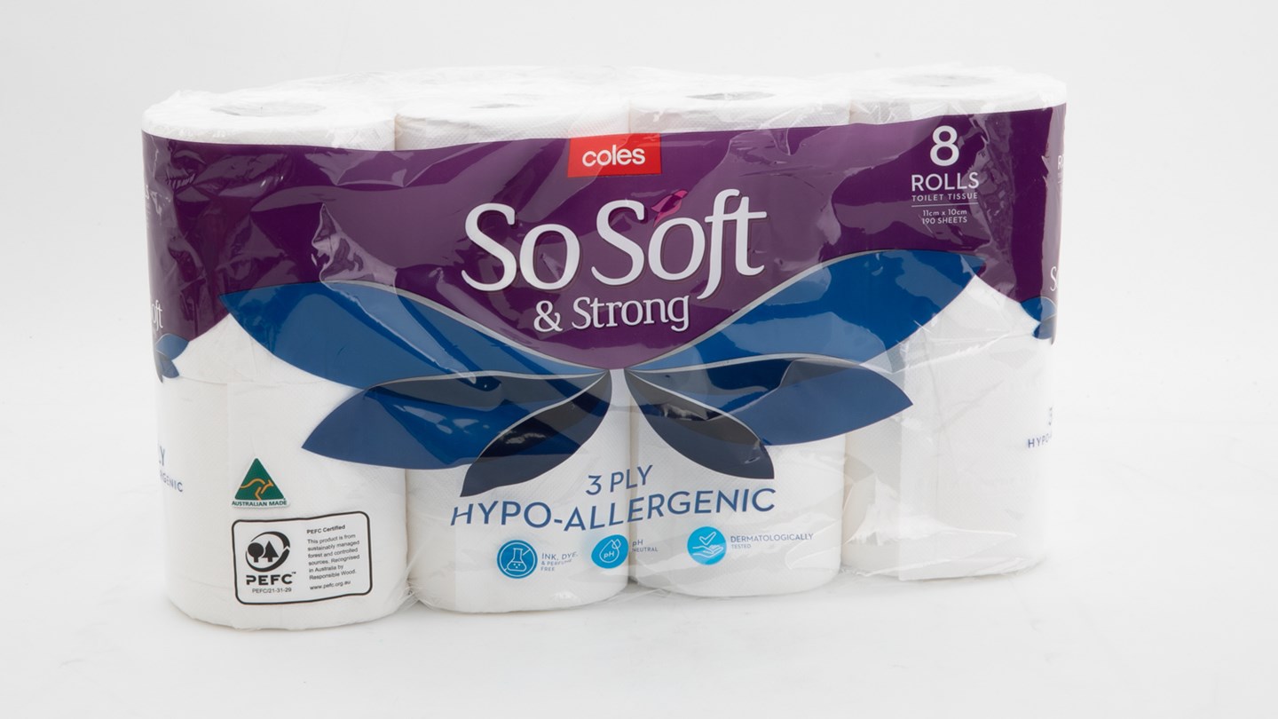 Aldi Confidence Hypoallergenic Quilted Softness Toilet Tissue 4 ply