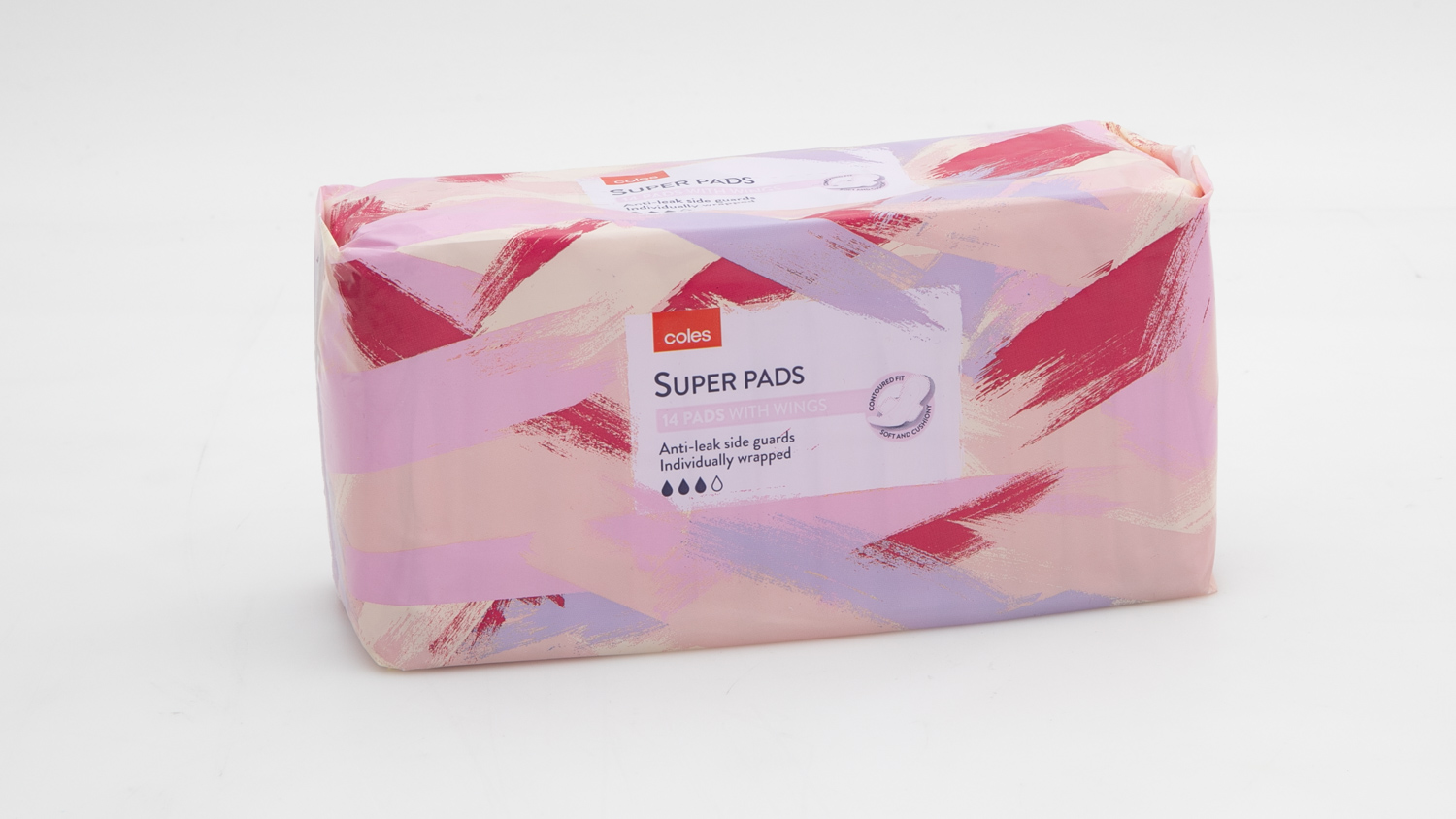 Coles Super Pads with wings carousel image