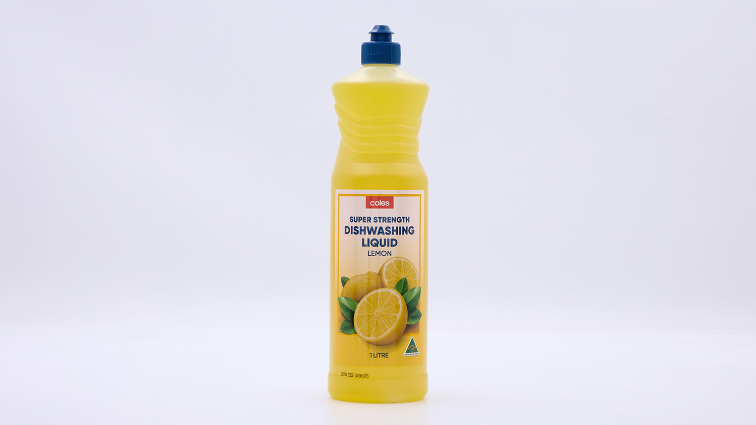 Coles Super Strength Dishwashing Liquid Lemon