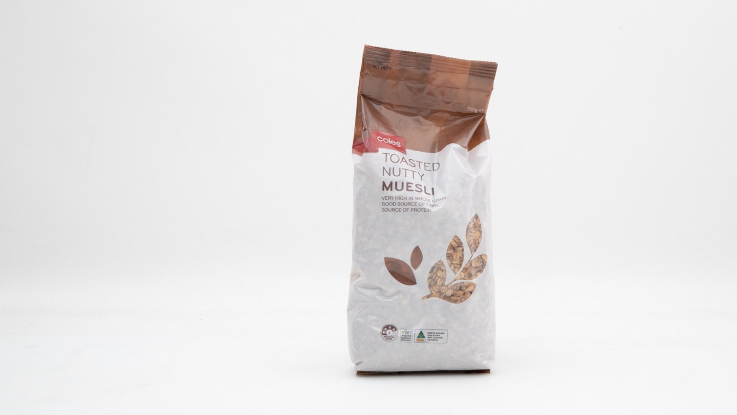 Coles Summer Fruits Muesli Review Breakfast cereals comparison CHOICE