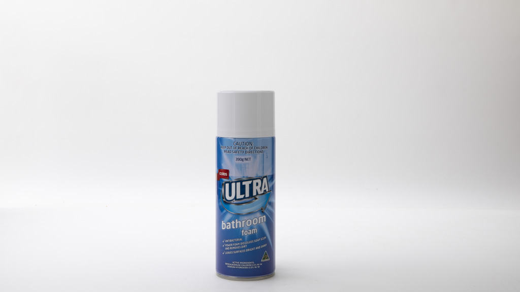 Coles Ultra Bathroom Foam Review Bathroom cleaner CHOICE