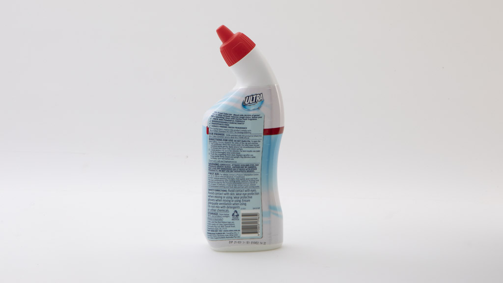 Coles Ultra Bleach Toilet Gel Toilet cleaner reviews CHOICE