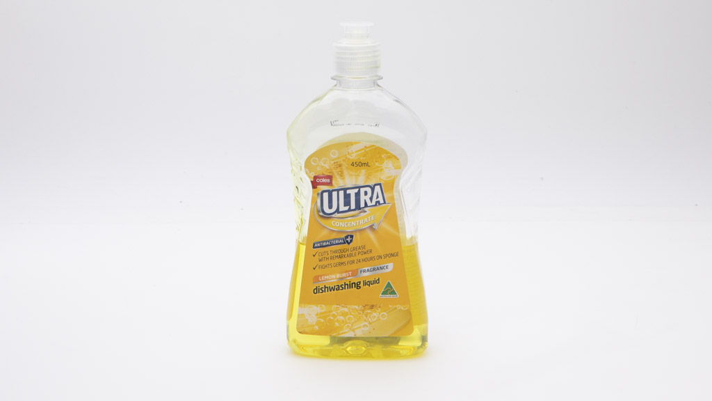 Coles Ultra Concentrate Antibacterial Dishwashing Liquid Dishwashing