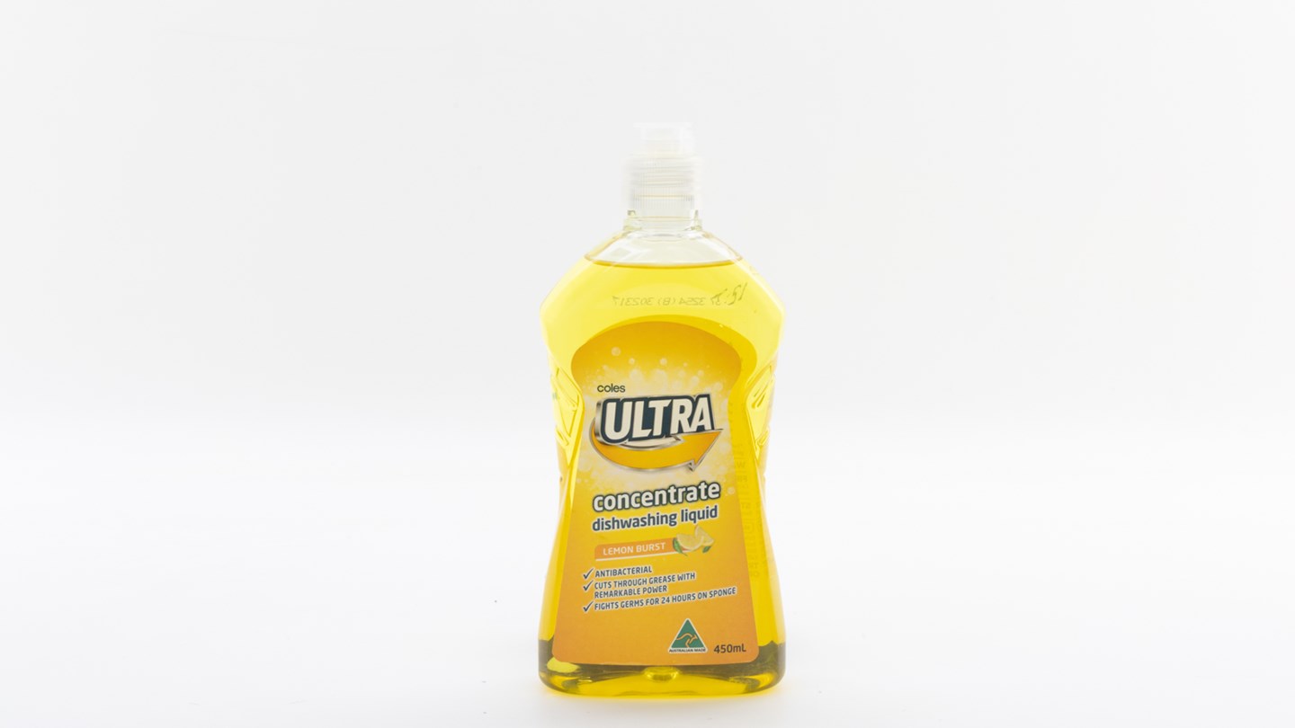 Coles Ultra Concentrate Dishwashing Liquid Lemon Burst Review