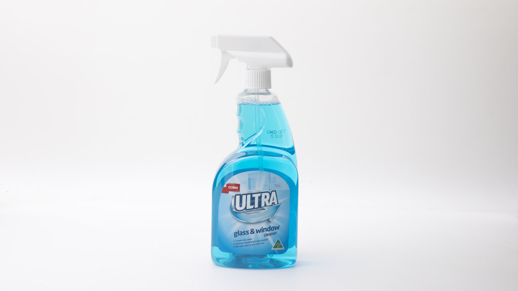 Coles Ultra Glass & Window Cleaner Review Glass and window cleaner