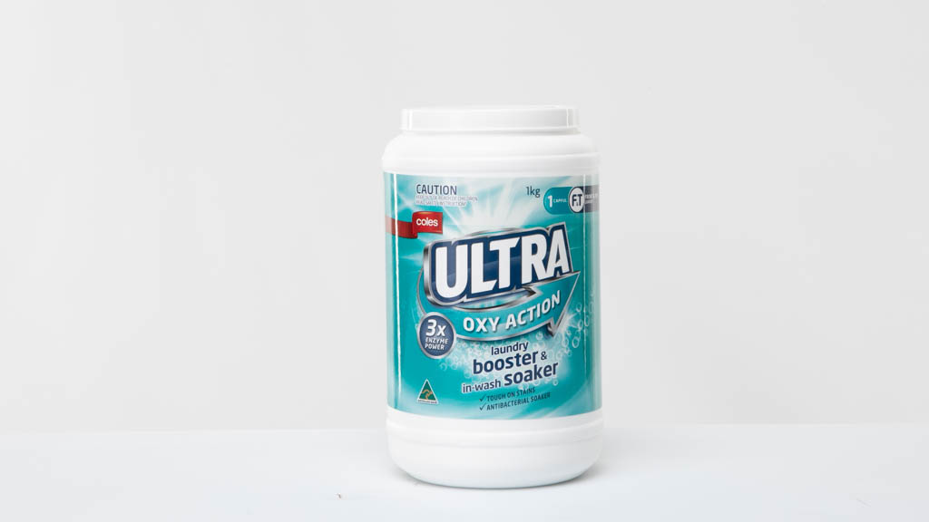 Coles Ultra Oxy Action Laundry Booster and Inwash Soaker Review