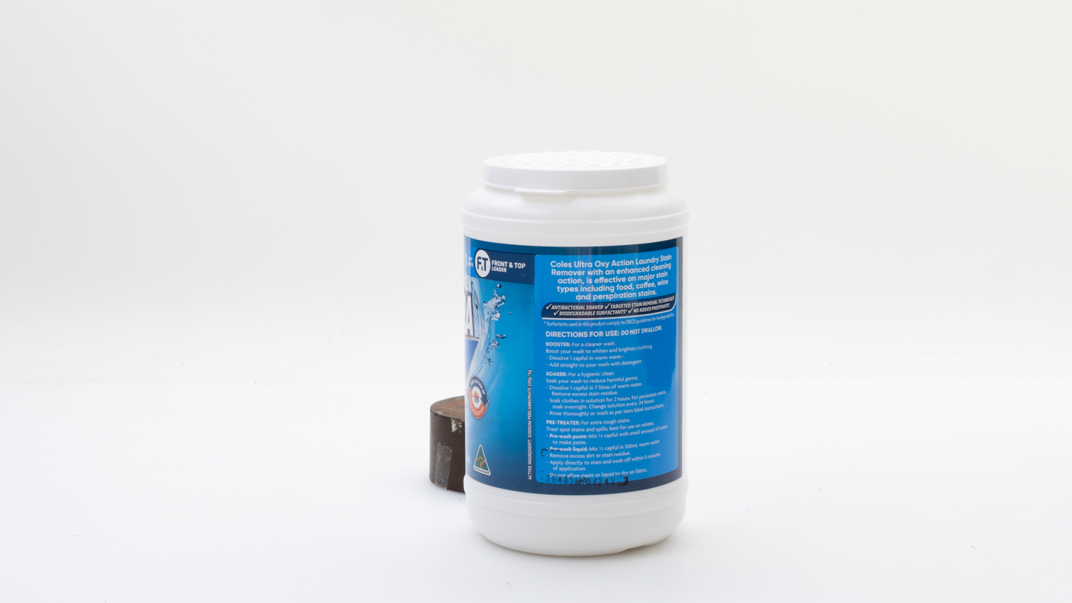 Coles Ultra Oxy-Action Laundry Stain Remover