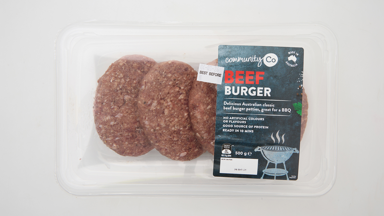 Community Co  Beef Burger