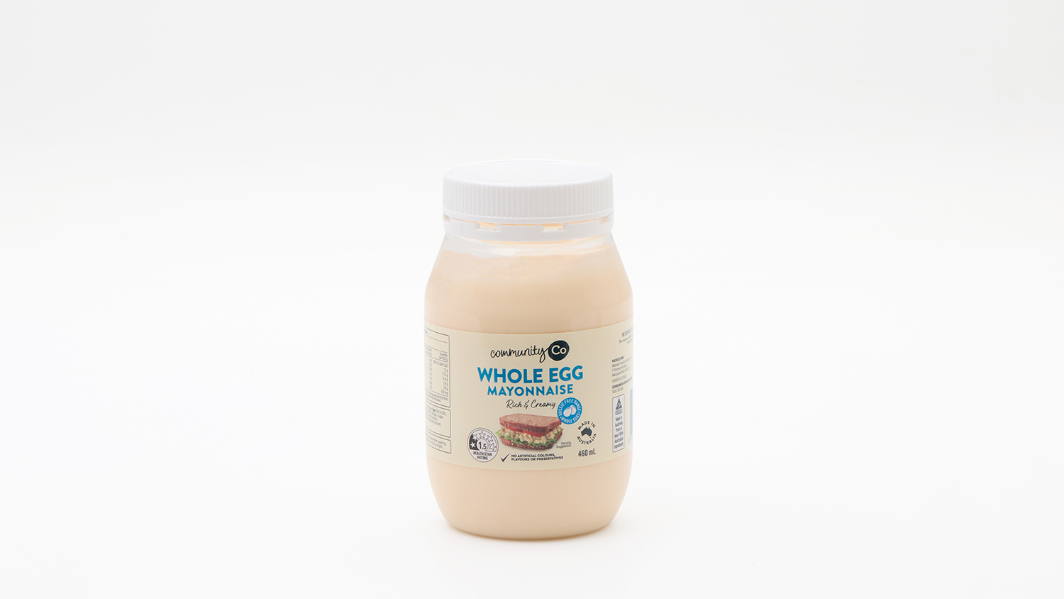 Community Co  Whole Egg Mayonnaise 460g