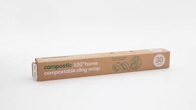 Compostic 100% Home Compostable Cling Wrap 30m