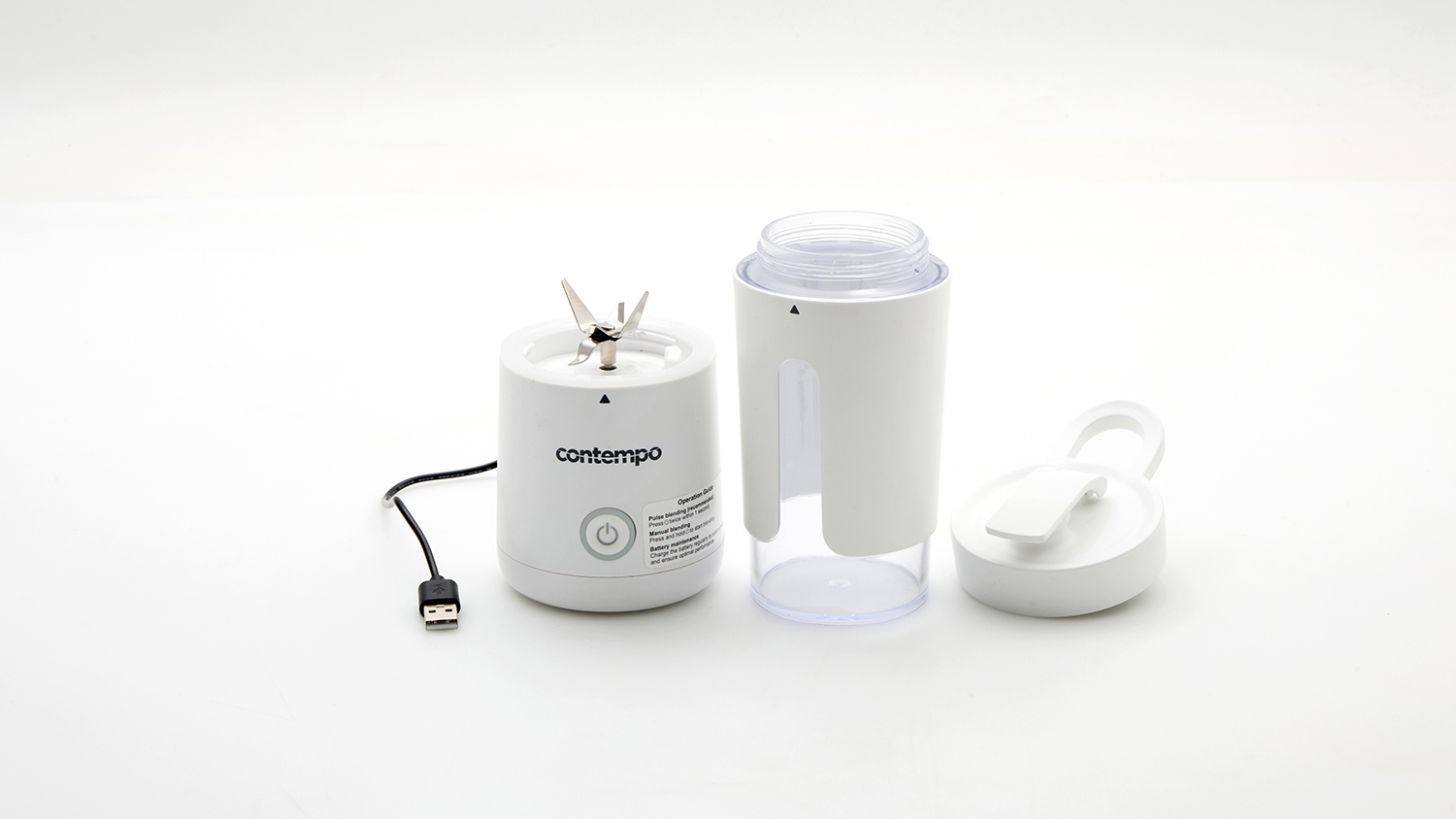 Contempo Rechargeable Personal Blender 300ml - White