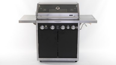 Cordon Bleu Deluxe 4B on cart with side burner CDX4CFSL