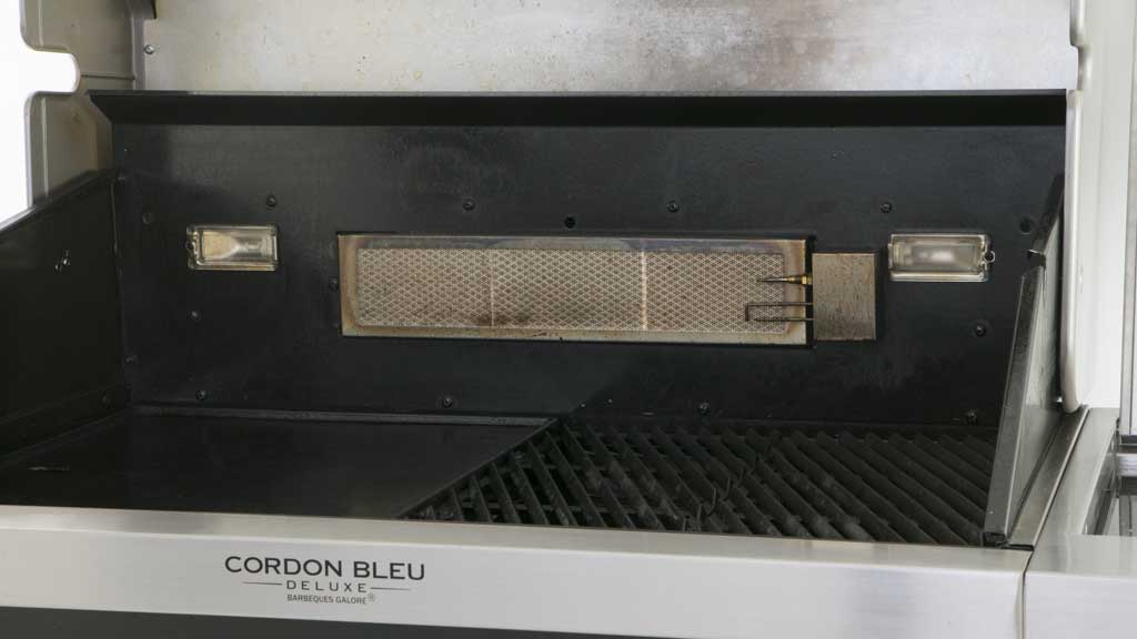 Cordon Bleu Deluxe 4B on cart with side burner CDX4CFSL