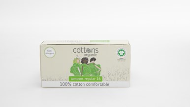 Cottons Organic Regular Tampons