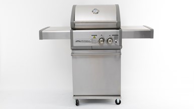 Crossray 2 Burner Trolley Infrared BBQ TCS2PL