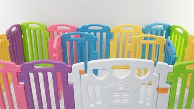 Cuddly Baby Plastic Baby Playpen BP-C-19P