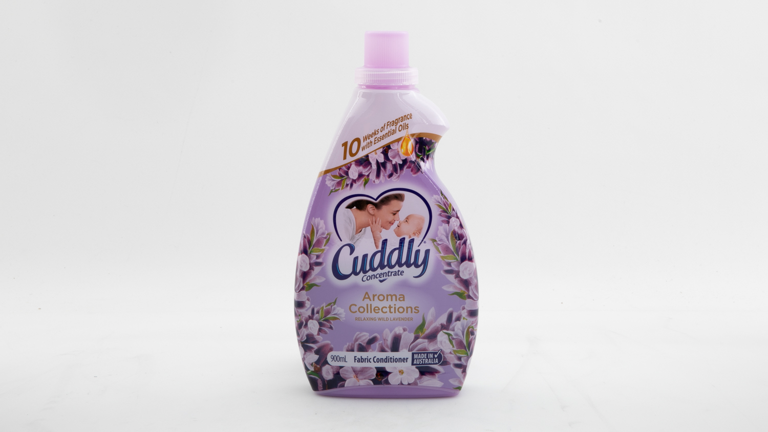 Cuddly Concentrate Aroma Collections Relaxing Wild Lavender Fabric Conditioner