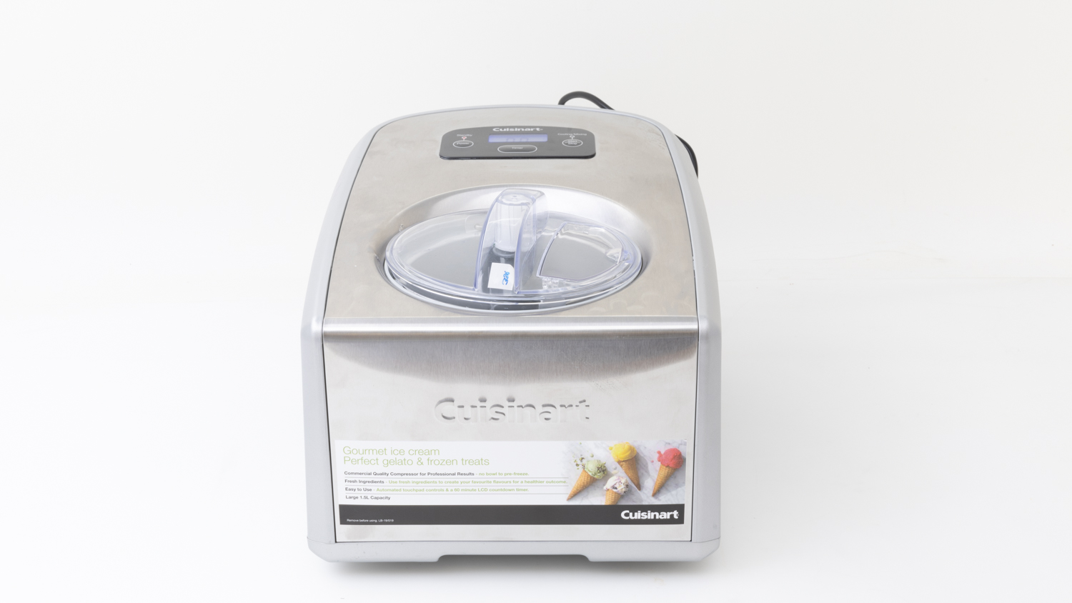 Cuisinart Ice Cream and Gelato Maker ICE-100BCXA