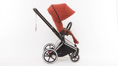 Cybex Platinum Priam Frame u0026 Trekking Wheels and Priam Lux Seat