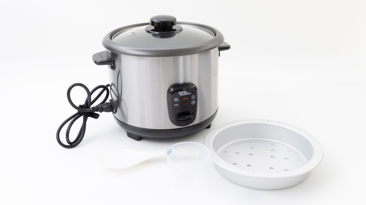 Davis u0026 Waddell 2 in 1 Electric 8 Cup Rice Cooker u0026 Steamer DES0487