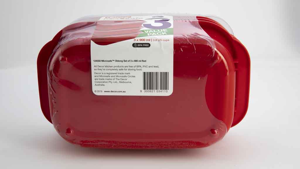 Décor Microsafe Oblong Set of 3 124550