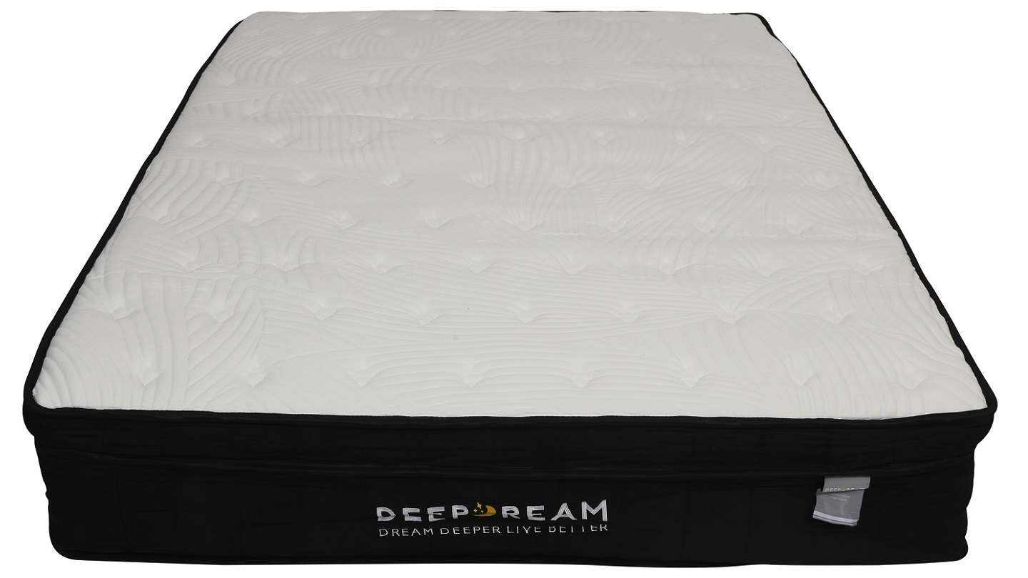 deep dream charcoal infused pocket spring mattress