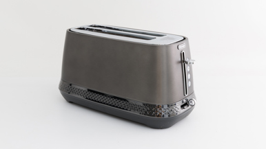 DeLonghi Diadema 2 extra long slot toaster CTV3003.BK