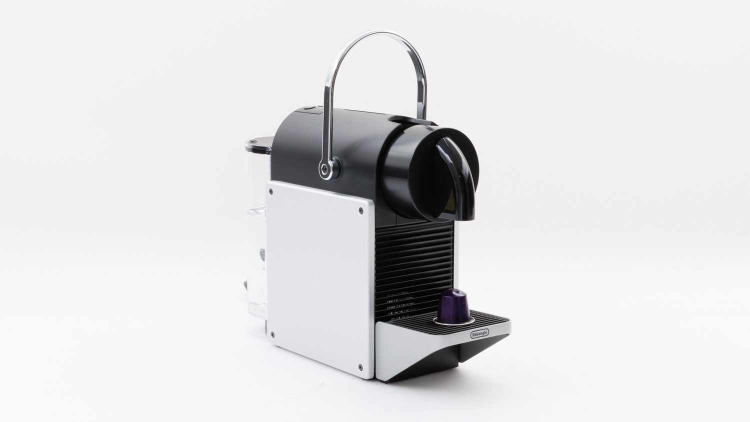 DeLonghi Nespresso Pixie Capsule Coffee Machine with Aeroccino (EN127.SAE)