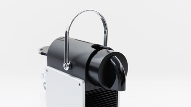 DeLonghi Nespresso Pixie Capsule Coffee Machine with Aeroccino (EN127.SAE)