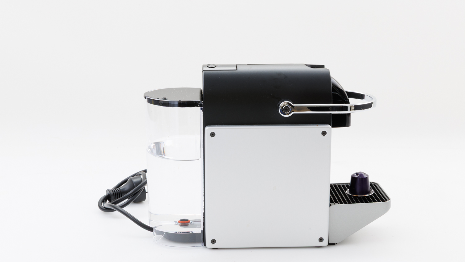 DeLonghi Nespresso Pixie Capsule Coffee Machine with Aeroccino (EN127.SAE)