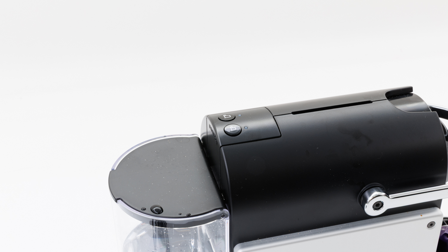 DeLonghi Nespresso Pixie Capsule Coffee Machine with Aeroccino (EN127.SAE)