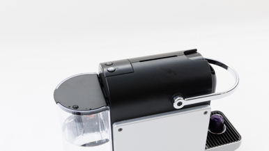 DeLonghi Nespresso Pixie Capsule Coffee Machine with Aeroccino (EN127.SAE)