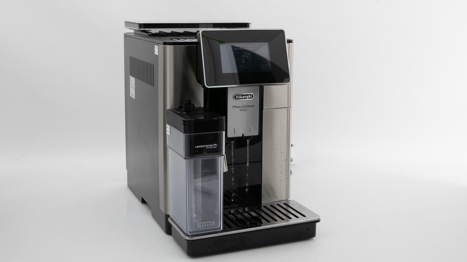 DeLonghi Primadonna Soul With Latte Crema System ECAM610.75.MB Review ...