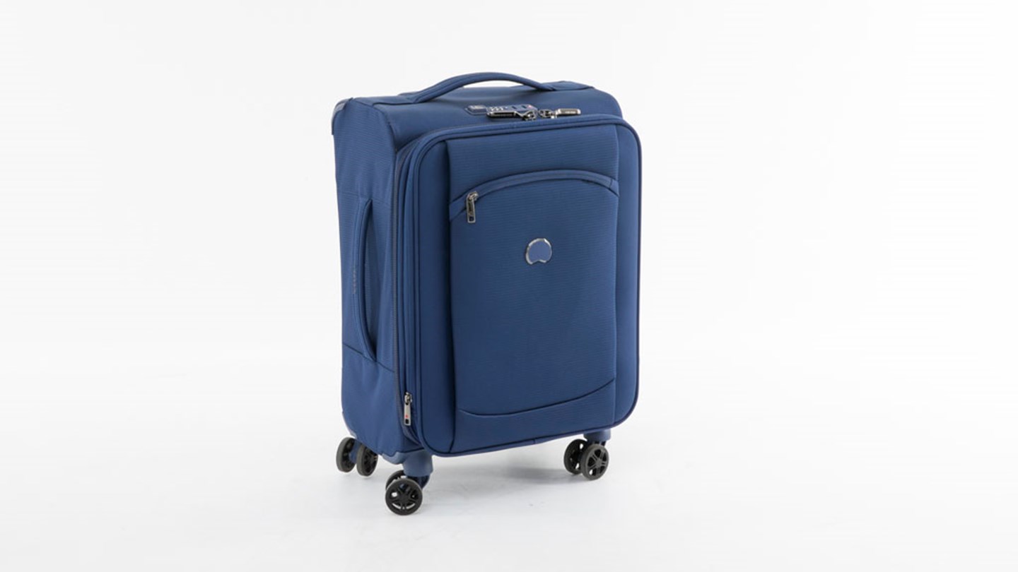 Delsey Paris Sky Max 2.0 Softside Uitbreidbare bagage met Spinnerwielen, Groen, Checked-Large, 28 Inch