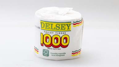 Delsey Toilet Tissue 1000 sheets