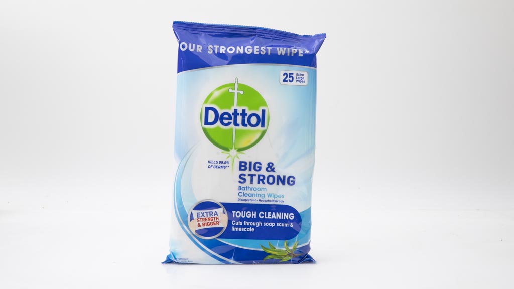 Dettol Big and Strong Bathroom Cleaning Wipes Review Bathroom cleaner