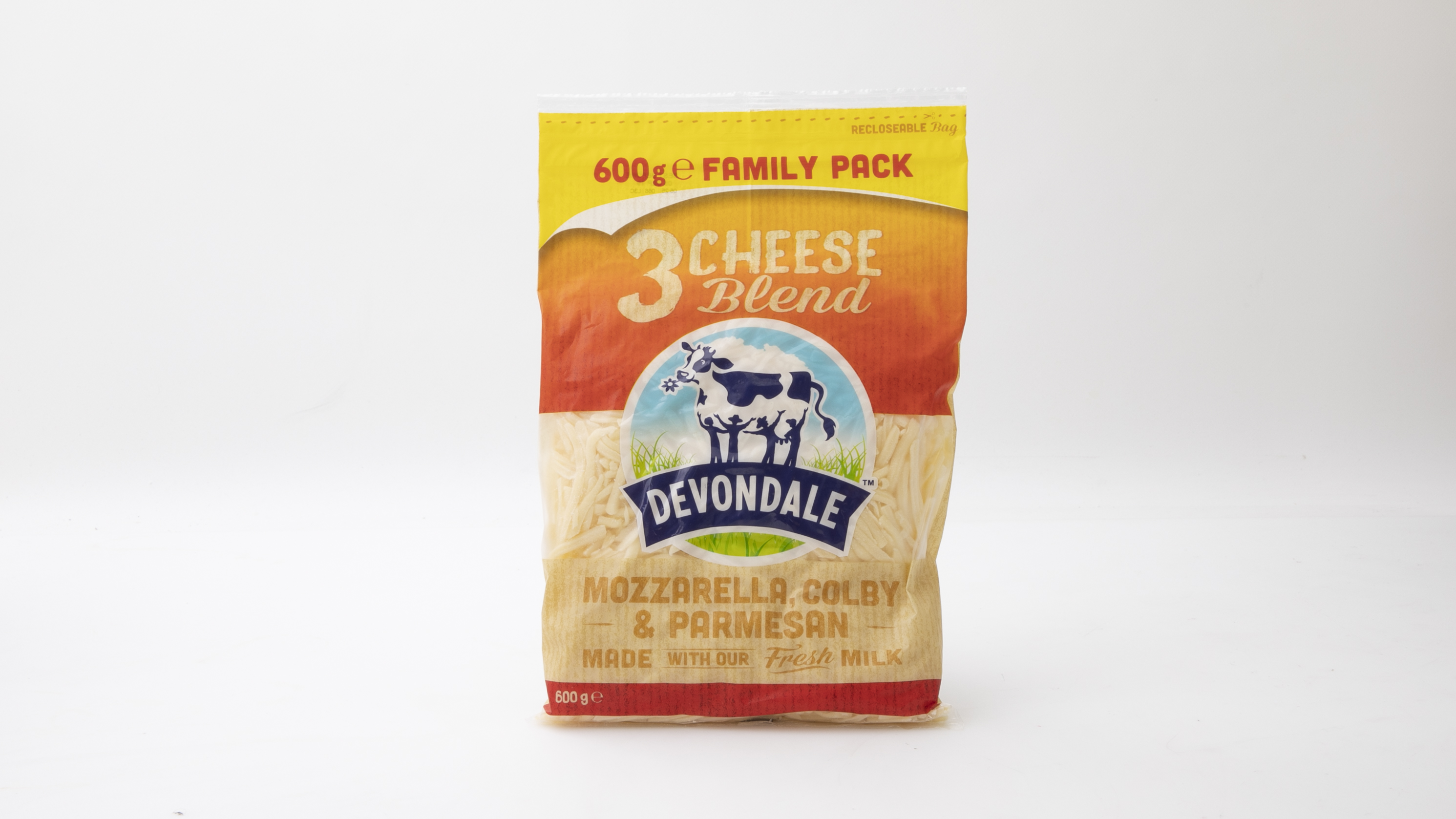 Devondale 3 Cheese Blend Mozzarella, Colby & Parmesan carousel image