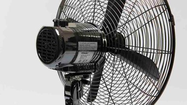 Dimplex 40cm High Velocity Floor Fan DCPF40GBLK