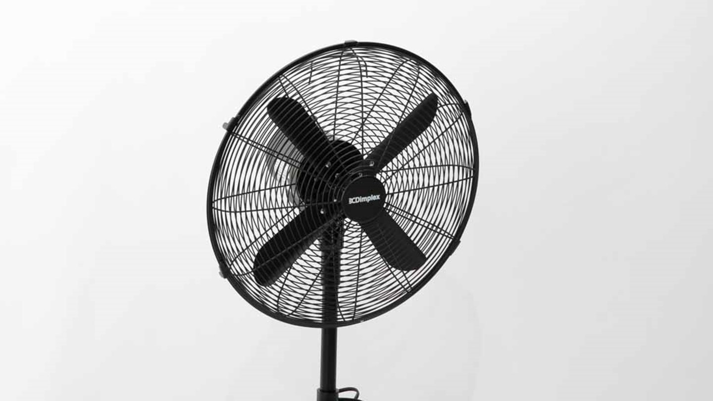 Dimplex 40cm High Velocity Pedestal Fan DCPF40 Review Pedestal and