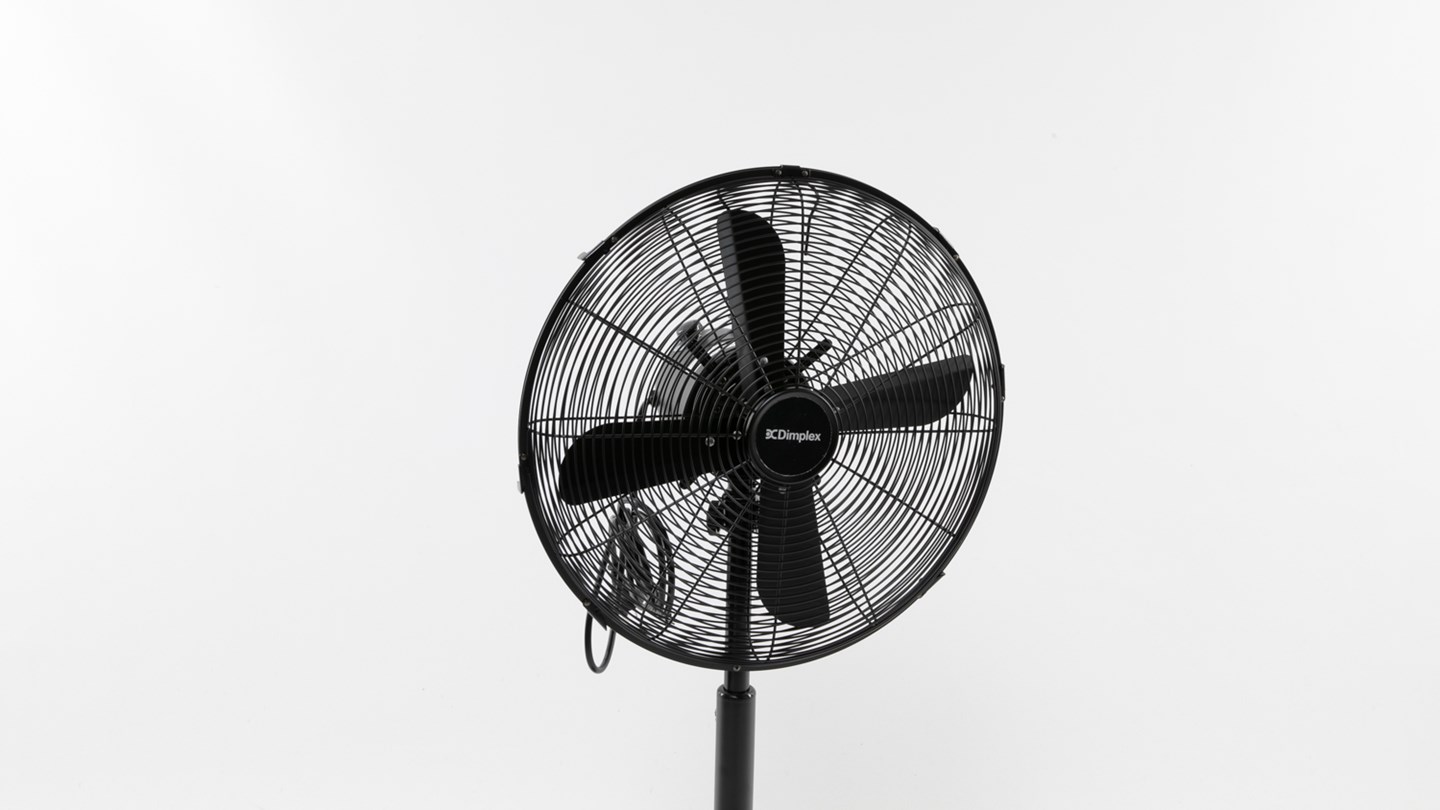 Dimplex 40cm High Velocity Pedestal Fan DCPF40MBK Review Pedestal and tower fan CHOICE