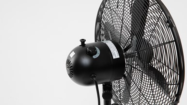 Dimplex 40cm High Velocity Pedestal Fan DCPF40MBK