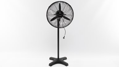 Dimplex 50cm High Velocity Pedestal Fan DCPF50MBK