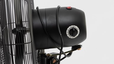 Dimplex 50cm High Velocity Pedestal Fan DCPF50MBK