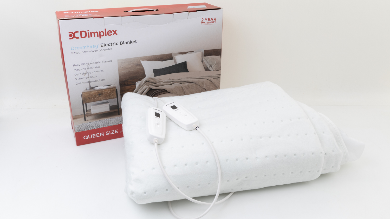 Dimplex DreamEasy Electric Blanket DHDEPQ carousel image