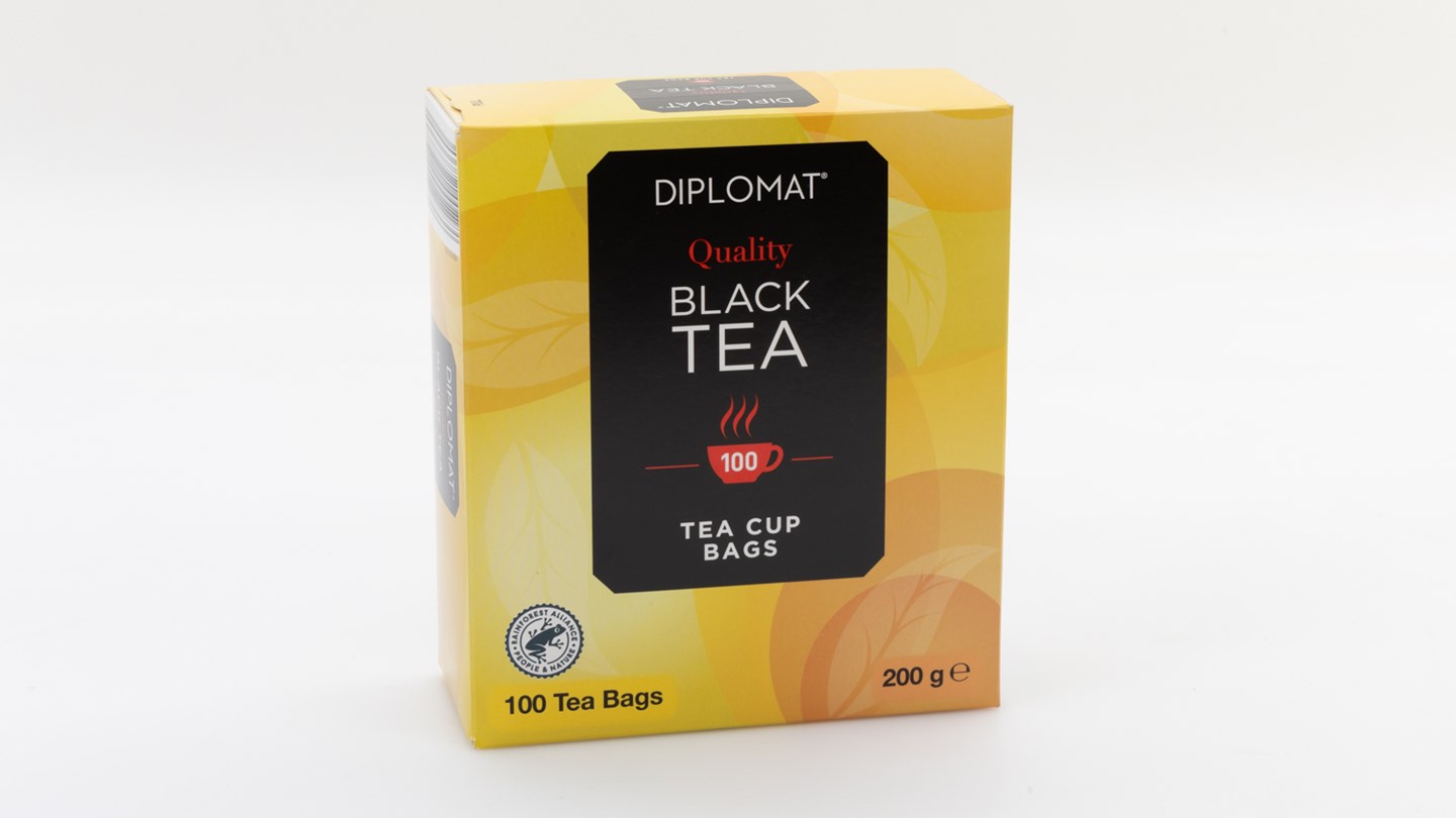 Diplomat (Aldi) English Breakfast Review Black tea bag CHOICE