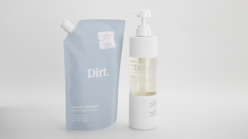 Dirt Eco Laundry Detergent Concentrate Front Review | Laundry detergent ...